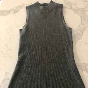 Rag & Bone sleeveless ribbed wool sweater